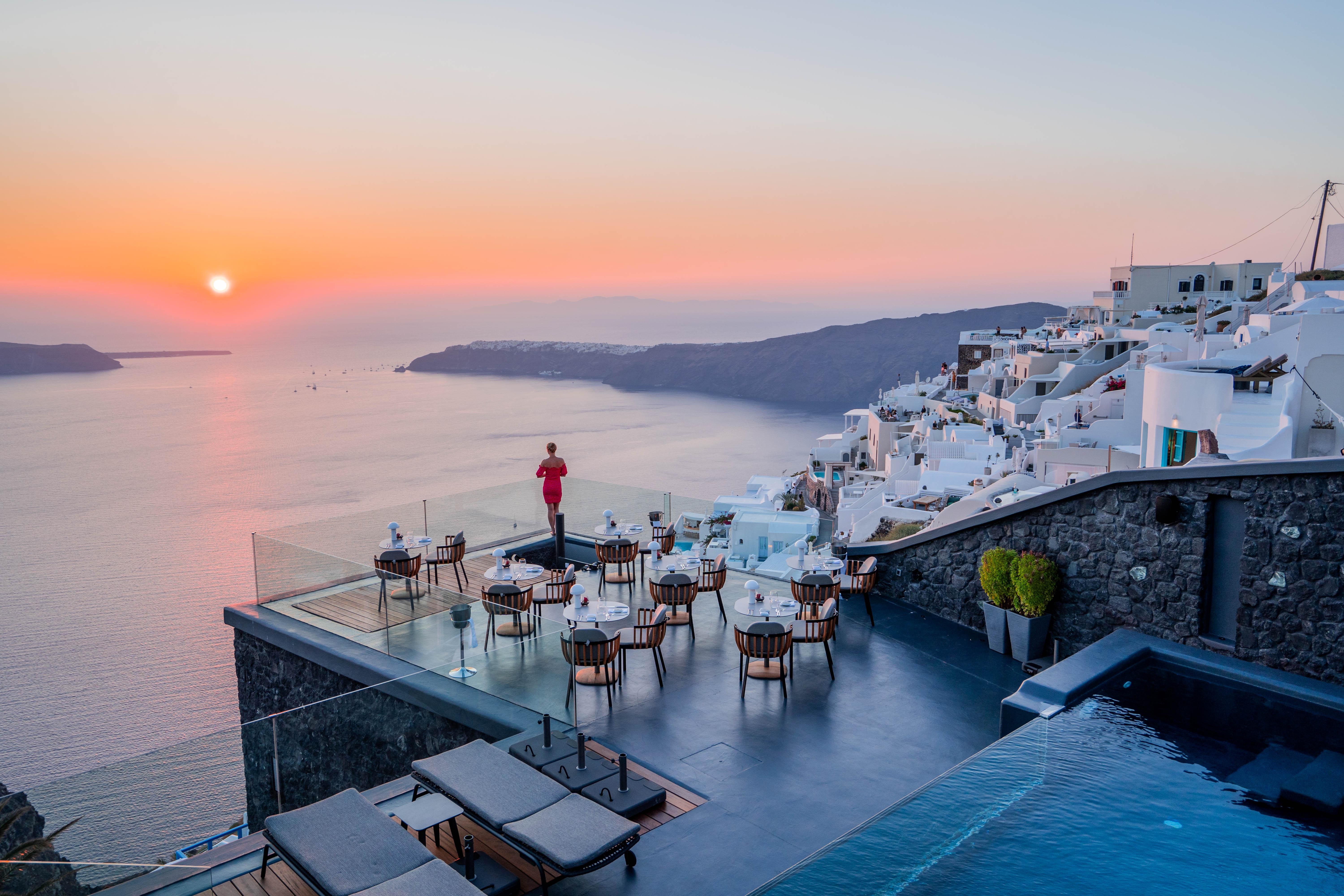 Kivotos Santorini Hotel Imerovígli Kültér fotó